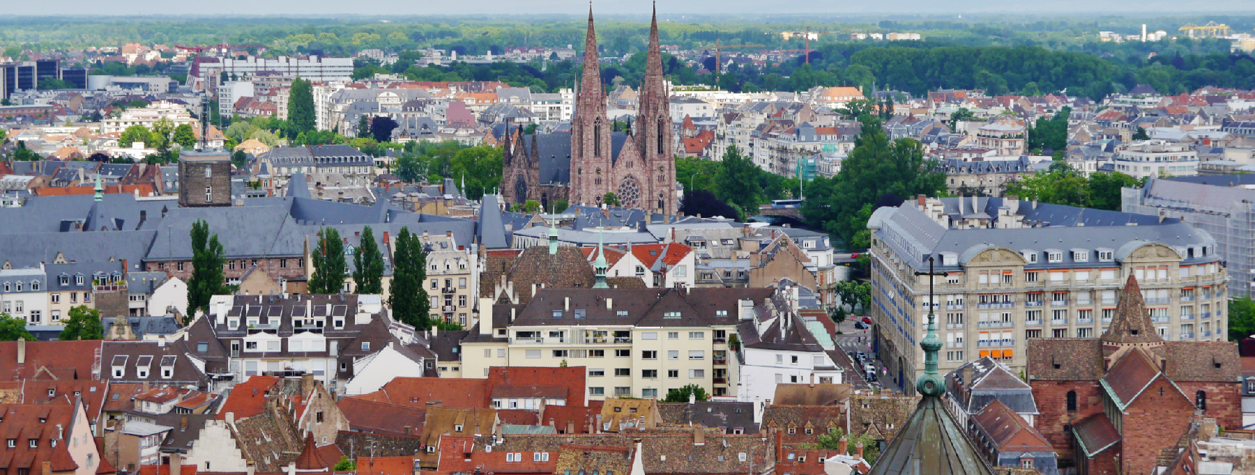 Vue Neustadt Strasbourg