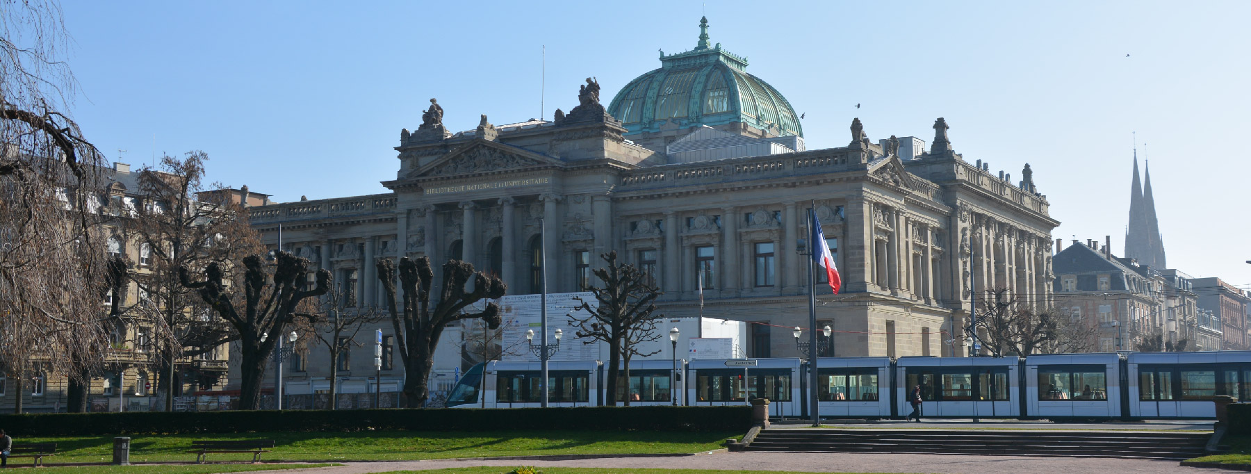 Vue Neustadt Strasbourg